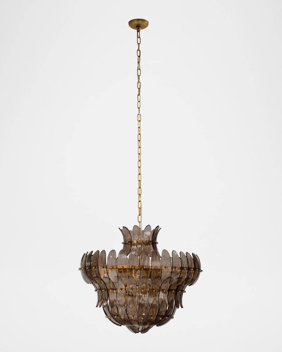 Arcade 10-Light Chandelier, 26"
